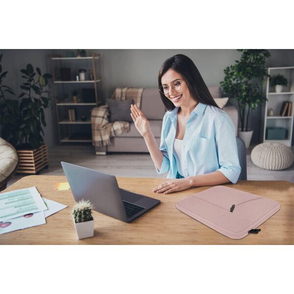 Funda protectora para portátil de 14 pulgadas, funda protectora suave acolchada para computadora portátil, funda duradera compatible con MacBook HP Lenovo Dell ASUS Acer Chromebook de 14 pulgadas, - Imagen 47