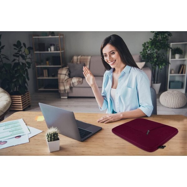 Funda protectora para portátil de 14 pulgadas, funda protectora suave acolchada para computadora portátil, funda duradera compatible con MacBook HP Lenovo Dell ASUS Acer Chromebook de 14 pulgadas, - Imagen 63