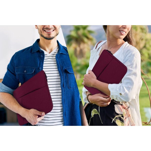 Funda protectora para portátil de 14 pulgadas, funda protectora suave acolchada para computadora portátil, funda duradera compatible con MacBook HP Lenovo Dell ASUS Acer Chromebook de 14 pulgadas, - Imagen 64