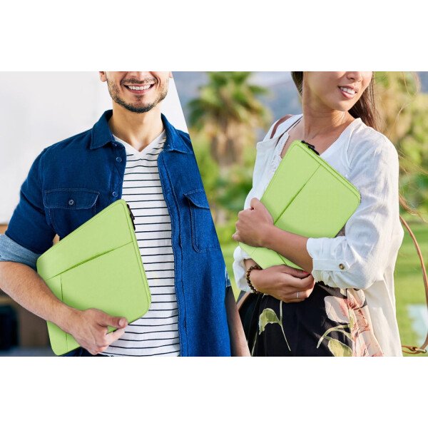 Funda protectora para portátil de 14 pulgadas, funda protectora suave acolchada para computadora portátil, funda duradera compatible con MacBook HP Lenovo Dell ASUS Acer Chromebook de 14 pulgadas, - Imagen 78