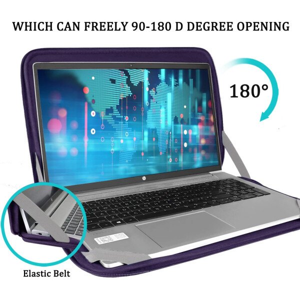 Funda protectora para portátil de 14 pulgadas, funda protectora suave acolchada para computadora portátil, funda duradera compatible con MacBook HP Lenovo Dell ASUS Acer Chromebook de 14 pulgadas, - Imagen 80