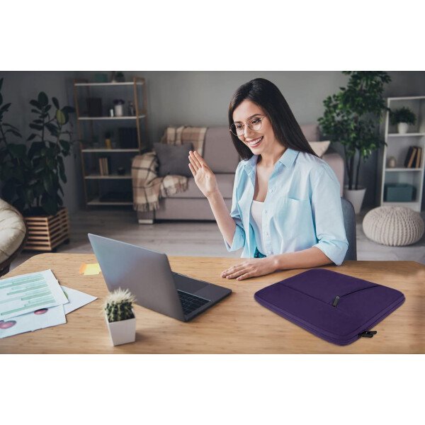 Funda protectora para portátil de 14 pulgadas, funda protectora suave acolchada para computadora portátil, funda duradera compatible con MacBook HP Lenovo Dell ASUS Acer Chromebook de 14 pulgadas, - Imagen 84