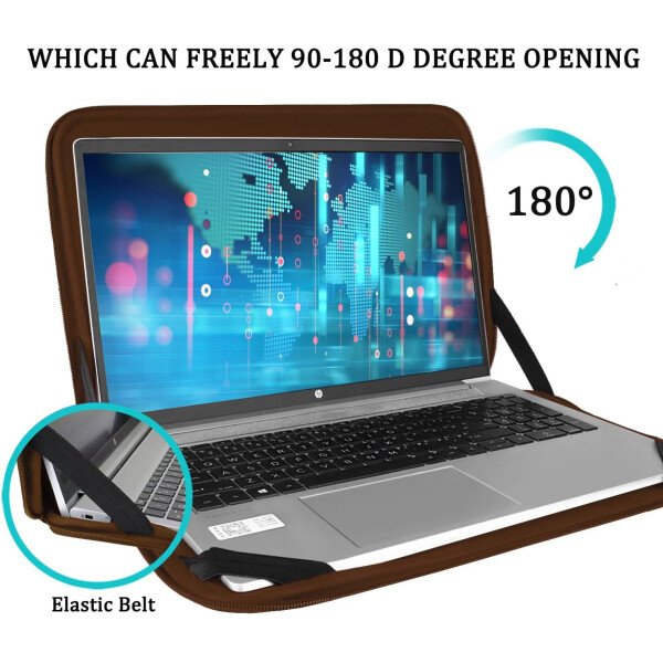 Funda protectora para portátil de 14 pulgadas, funda protectora suave acolchada para computadora portátil, funda duradera compatible con MacBook HP Lenovo Dell ASUS Acer Chromebook de 14 pulgadas, - Imagen 87