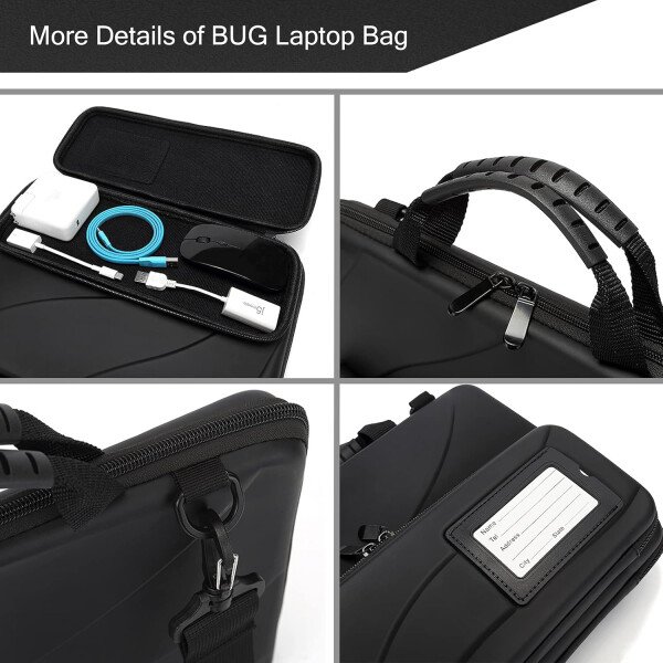 Funda rígida para laptop para hombres y mujeres con correa para el hombro - Imagen 3
