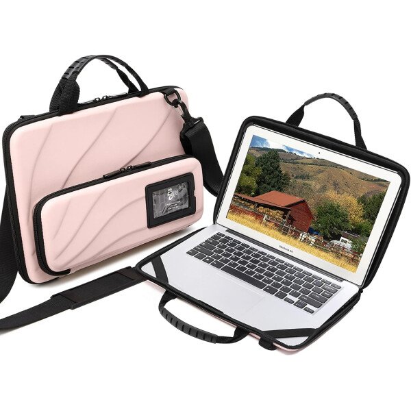 Funda rígida para laptop para hombres y mujeres con correa para el hombro - Imagen 7