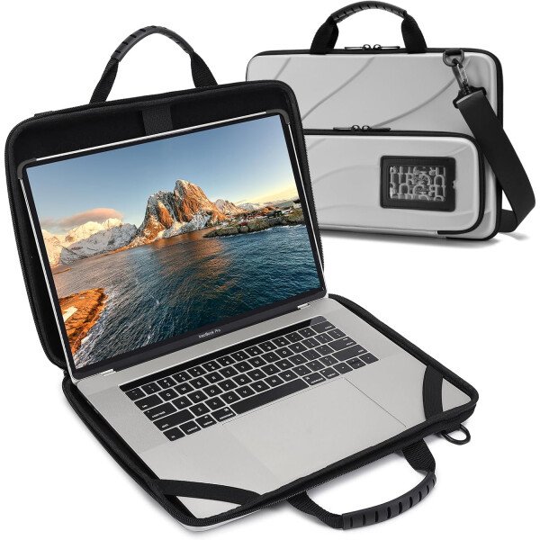 Funda rígida para laptop para hombres y mujeres con correa para el hombro - Imagen 13