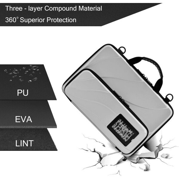 Funda rígida para laptop para hombres y mujeres con correa para el hombro - Imagen 15