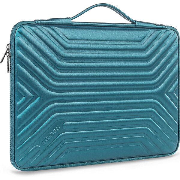 DOMISO Funda impermeable para laptop de 14 pulgadas con asa, ligera, suave, EVA, funda para tablet de 14 pulgadas, Lenovo ThinkPad/HP Pavilion 14 Stream 14/Dell, color negro - Imagen 21