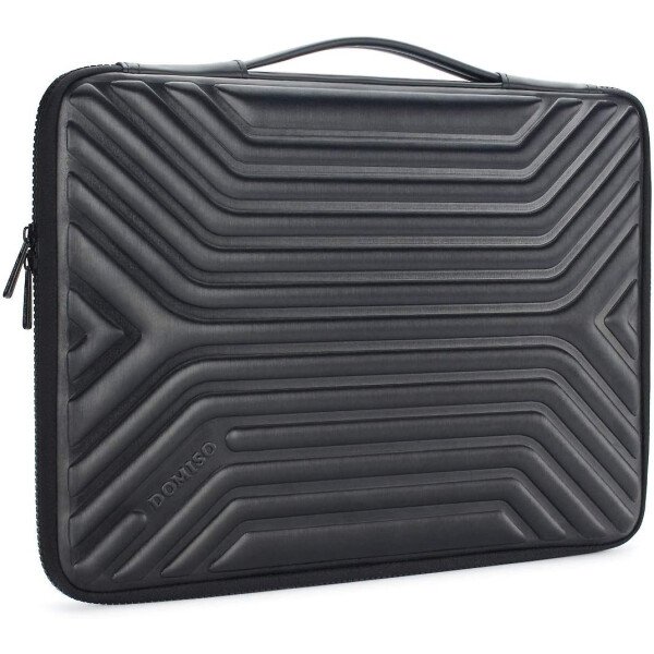 DOMISO Funda impermeable para laptop de 14 pulgadas con asa, ligera, suave, EVA, funda para tablet de 14 pulgadas, Lenovo ThinkPad/HP Pavilion 14 Stream 14/Dell, color negro - Imagen 49