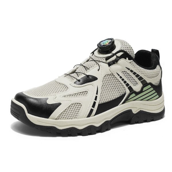 Zapatillas de deporte informales transpirables para hombre, zapatillas de verano de suela suave antideslizantes para correr al aire libre, zapatillas deportivas clásicas con cordones giratorios y ligeras - Imagen 7