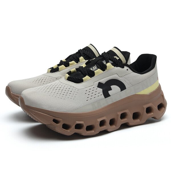 Zapatillas de running con amortiguación para hombre, ligeras, deportivas informales, antideslizantes, para viajes al aire libre y caminar. - Imagen 6