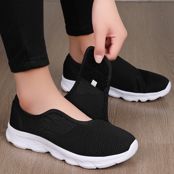 Nuevos zapatos ortopédicos casuales para pies anchos e hinchados, con ajuste de eversión del pulgar, suaves y cómodos, para diabéticos, para caminar.