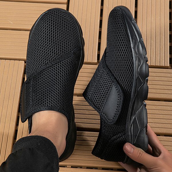 Nuevos zapatos ortopédicos casuales para pies anchos e hinchados, con ajuste de eversión del pulgar, suaves y cómodos, para diabéticos, para caminar. - Imagen 2