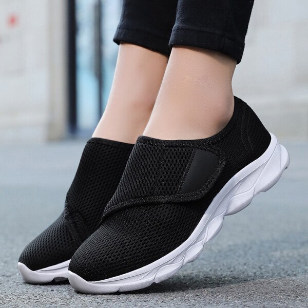 Nuevos zapatos ortopédicos casuales para pies anchos e hinchados, con ajuste de eversión del pulgar, suaves y cómodos, para diabéticos, para caminar. - Imagen 4