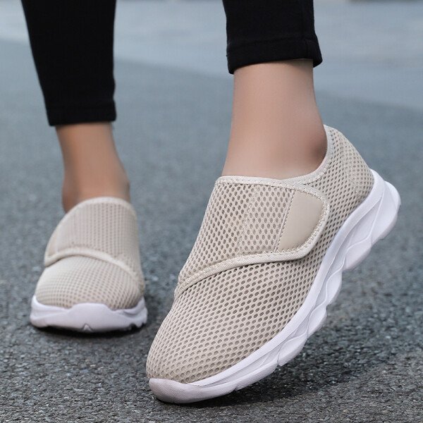 Nuevos zapatos ortopédicos casuales para pies anchos e hinchados, con ajuste de eversión del pulgar, suaves y cómodos, para diabéticos, para caminar. - Imagen 5