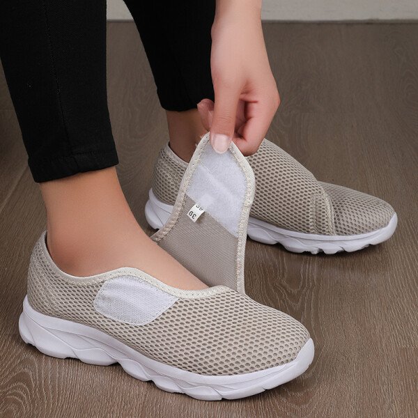 Nuevos zapatos ortopédicos casuales para pies anchos e hinchados, con ajuste de eversión del pulgar, suaves y cómodos, para diabéticos, para caminar. - Imagen 9