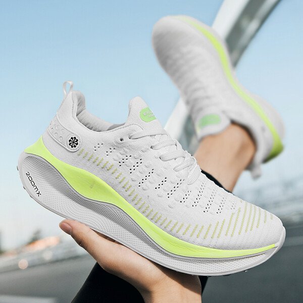 Zapatillas deportivas para correr de maratón para hombre, transpirables, ligeras, cómodas, antideslizantes, para actividades al aire libre y de ocio. - Imagen 5