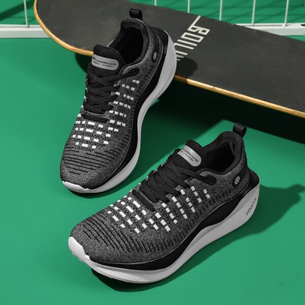 Zapatillas deportivas para correr de maratón para hombre, transpirables, ligeras, cómodas, antideslizantes, para actividades al aire libre y de ocio. - Imagen 6