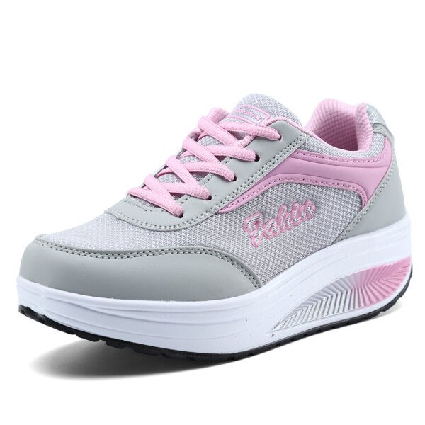 Zapatillas de deporte para mujer, zapatos de moda para mujer, zapatos vulcanizados, zapatos planos de alta calidad, zapatos para caminar para mujer, Blatform, zapatillas de talla grande para mujer