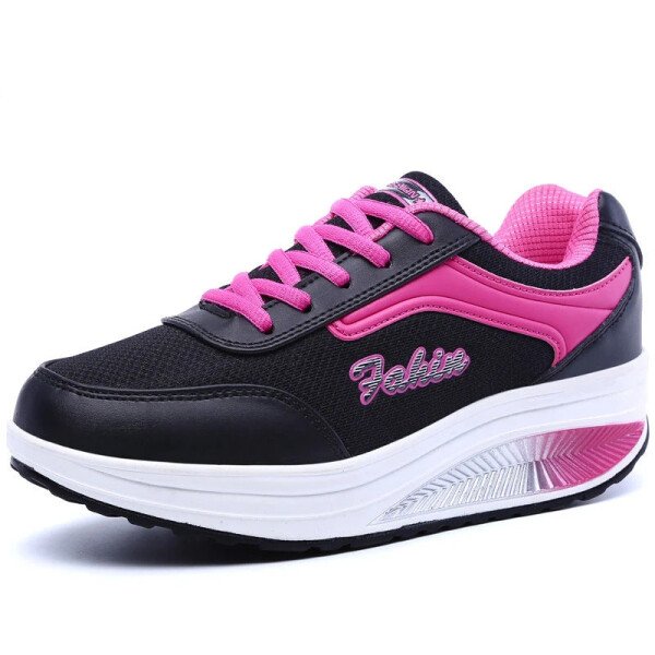 Zapatillas de deporte para mujer, zapatos de moda para mujer, zapatos vulcanizados, zapatos planos de alta calidad, zapatos para caminar para mujer, Blatform, zapatillas de talla grande para mujer - Imagen 2