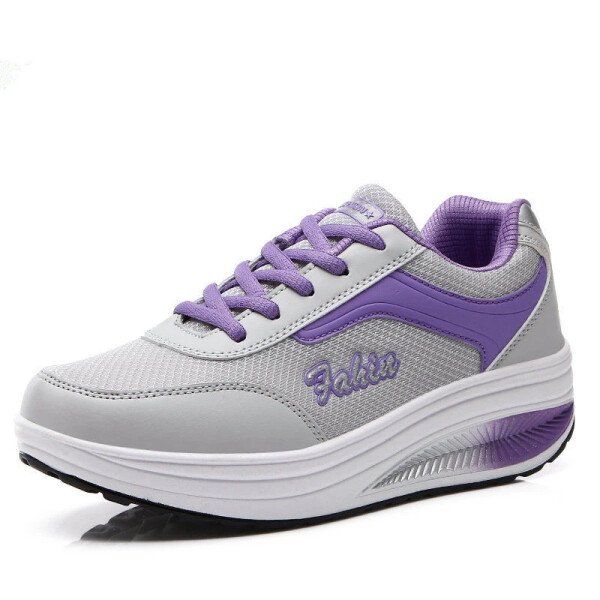 Zapatillas de deporte para mujer, zapatos de moda para mujer, zapatos vulcanizados, zapatos planos de alta calidad, zapatos para caminar para mujer, Blatform, zapatillas de talla grande para mujer - Imagen 5