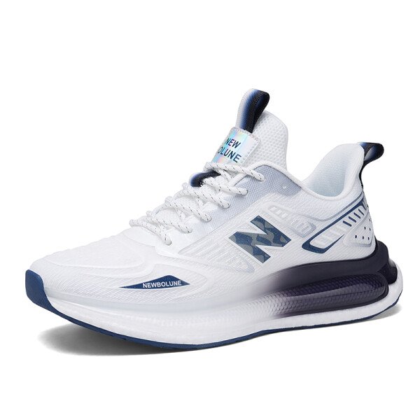Zapatillas de running 2025 para hombre y mujer, transpirables, planas, cómodas, antideslizantes, con plataforma suave, informales, de malla, modernas. - Imagen 9
