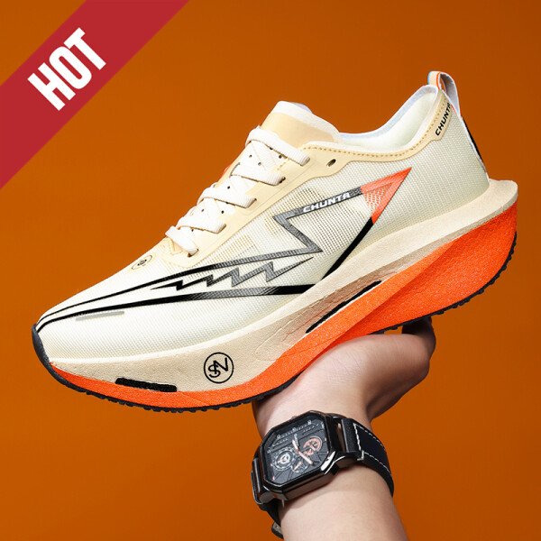 Zapatillas de running nuevas Carbon Board Marathon para hombre y mujer, deportivas, transpirables, ligeras, cómodas, atléticas y antideslizantes, informales - Imagen 4