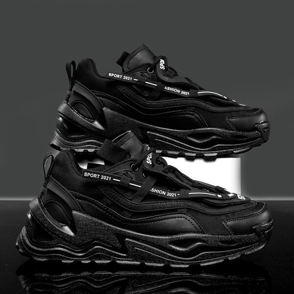 Zapatos para hombre, zapatillas deportivas informales para hombre, tenis, zapatos de lujo, zapatillas de deporte transpirables, mocasines de moda, zapatos para correr para hombre - Imagen 4
