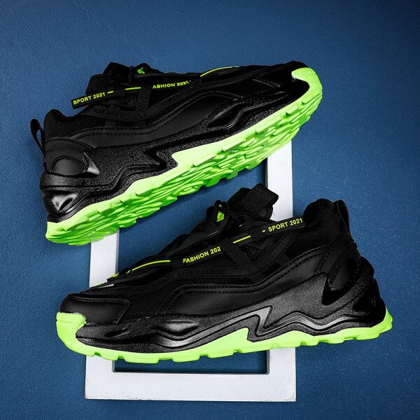Zapatos para hombre, zapatillas deportivas informales para hombre, tenis, zapatos de lujo, zapatillas de deporte transpirables, mocasines de moda, zapatos para correr para hombre - Imagen 11
