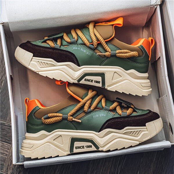 Zapatillas deportivas informales para hombre, duraderas, cómodas, transpirables y elegantes.