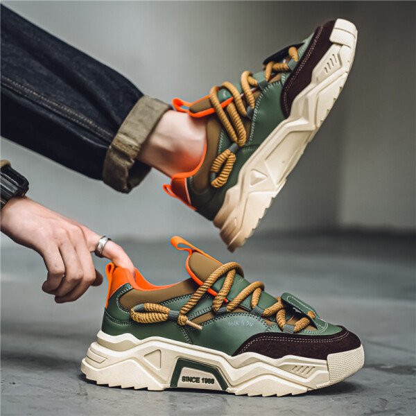 Zapatillas deportivas informales para hombre, duraderas, cómodas, transpirables y elegantes. - Imagen 4