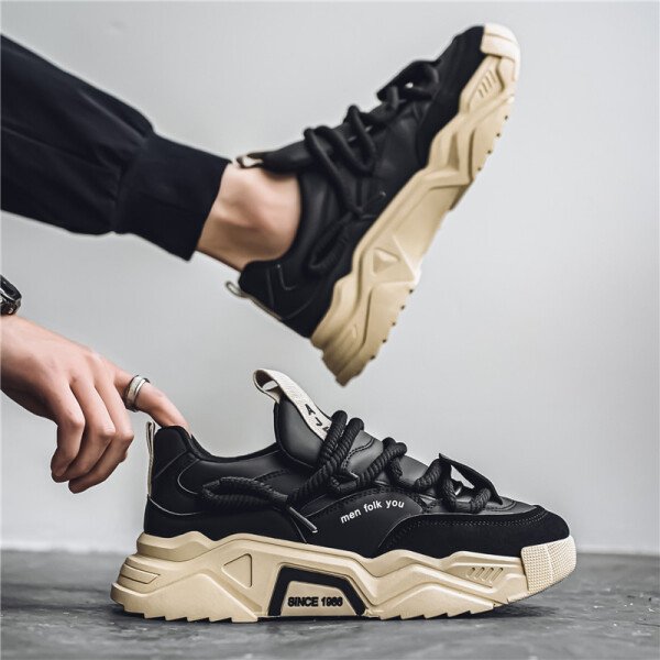 Zapatillas deportivas informales para hombre, duraderas, cómodas, transpirables y elegantes. - Imagen 6