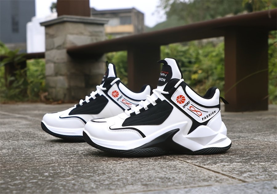zapatillas de deporte de hombre cintura - zapatillas de correr con de goma antideslizante, zapatillas blancas y con para gimnasio, senderismo, uso - zapatillas de gimnasio con cordones para para hombres, zapatillas cintura, calzado de senderismo, diseÃ±o deportivo elegante, forro de tela transpirable, deportivo, construcciÃ³n , calzado , Detalles del producto 2