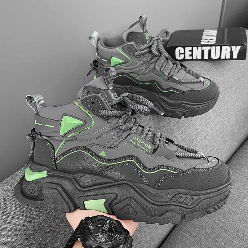 zapatos de caminar de hombre con cordones antideslizantes, zapatos deportivos duraderos, adecuados para senderismo , camping, montañismo, zapatos de hombre de gran tamaño, adecuados para Detalles del producto 2