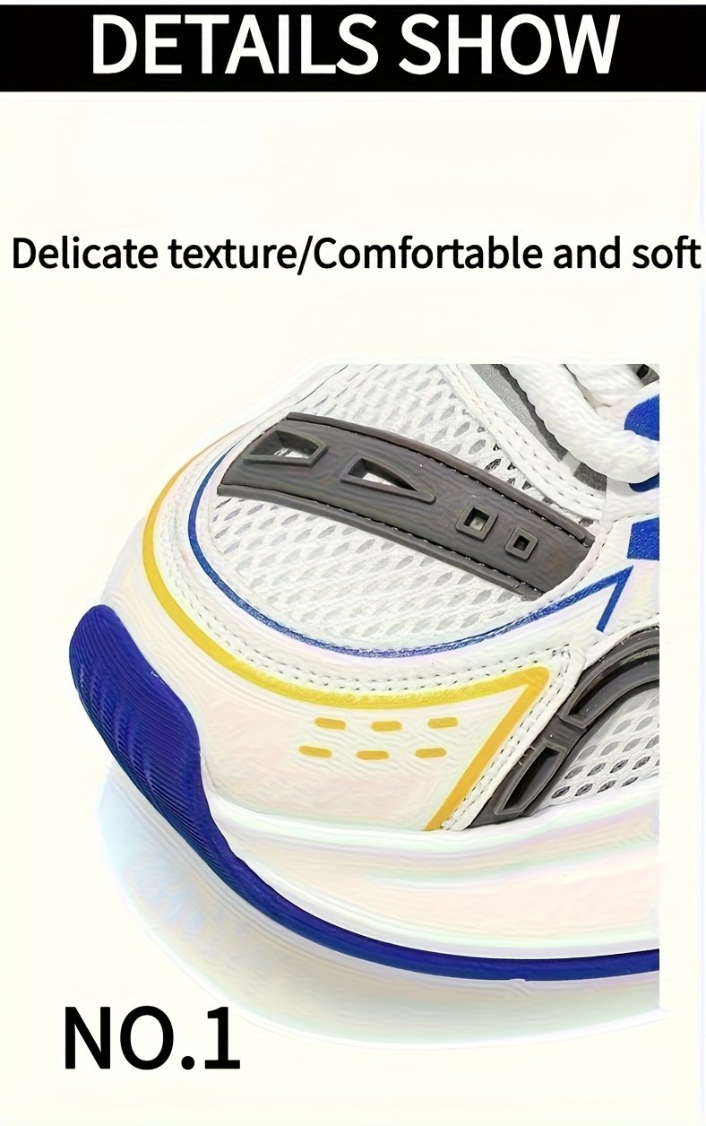 zapatillas bajas para hombre - / /, transpirable con cordones, de pvc acolchada y diseño antideslizante ideal para gimnasio o uso casual en toda temporada ( ) Detalles del producto 1