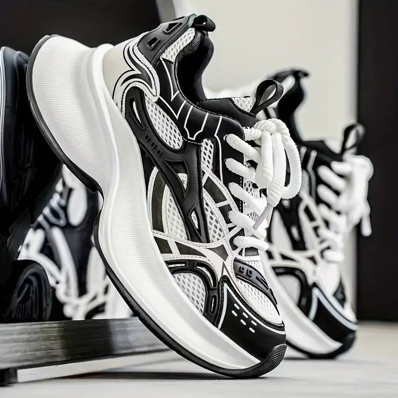  zapatillas bajas para hombre - / /, transpirable con cordones, de pvc acolchada y diseÃ±o antideslizante ideal para gimnasio o uso casual en toda temporada ( ) Detalles del producto 7
