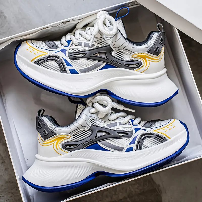  zapatillas bajas para hombre - / /, transpirable con cordones, de pvc acolchada y diseÃ±o antideslizante ideal para gimnasio o uso casual en toda temporada ( ) Detalles del producto 11