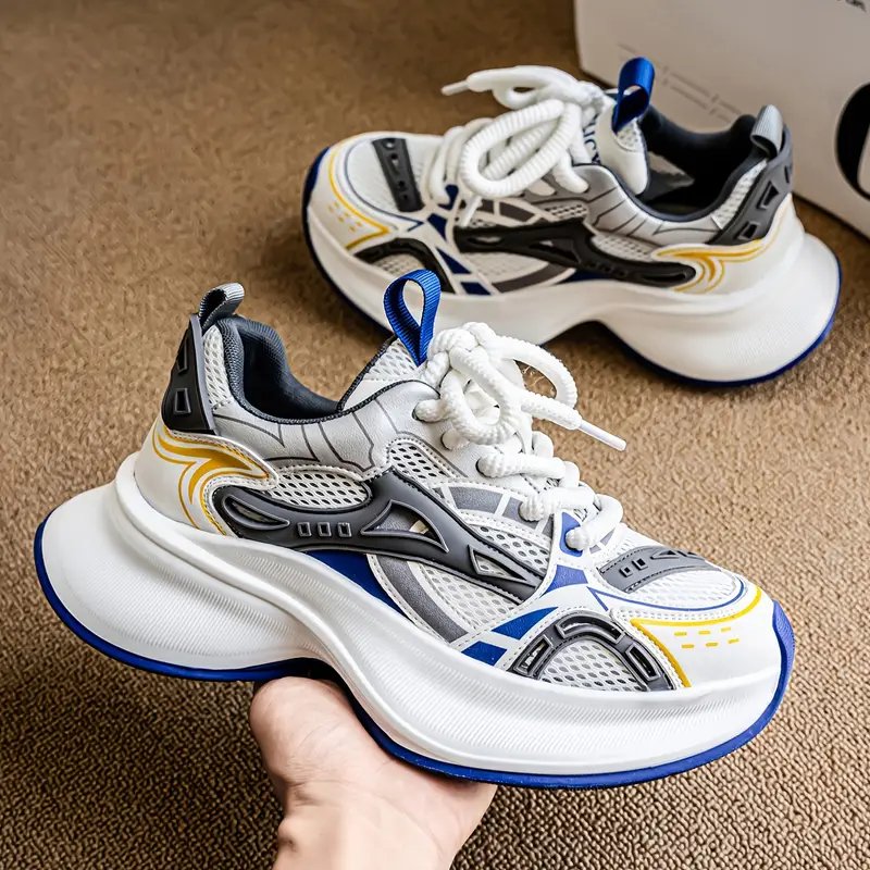  zapatillas bajas para hombre - / /, transpirable con cordones, de pvc acolchada y diseÃ±o antideslizante ideal para gimnasio o uso casual en toda temporada ( ) Detalles del producto 14