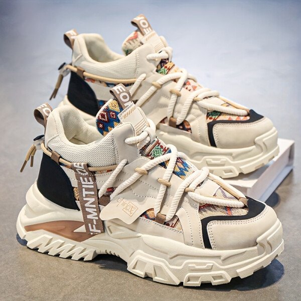 Zapatos Casuales Nuevos, Modernos y Cómodos para Hombres, Zapatos Altos Versátiles y de Moda para Hombres, Zapatos Deportivos de Alta Calidad para la Calle - Imagen 4