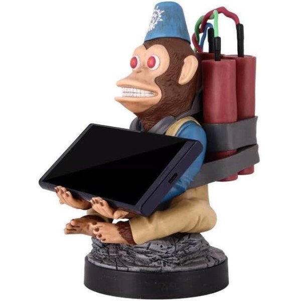 Exquisite Gaming: Call of Duty: Monkeybomb - Soporte original para teléfono móvil y controlador de juegos, soporte para dispositivos, cable Guys, figura con licencia - Imagen 4