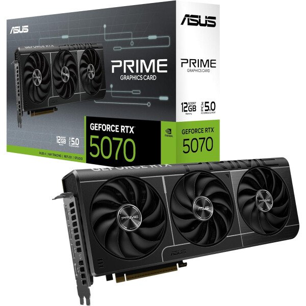 ASUS TUF Gaming GeForce RTX ™ 5070 12GB GDDR7 OC Edition Tarjeta gráfica para juegos (PCIe® 5.0, HDMI®/DP 2.1, ranura 3.125, componentes de grado militar, revestimiento protector de PCB, ventiladores - Imagen 41