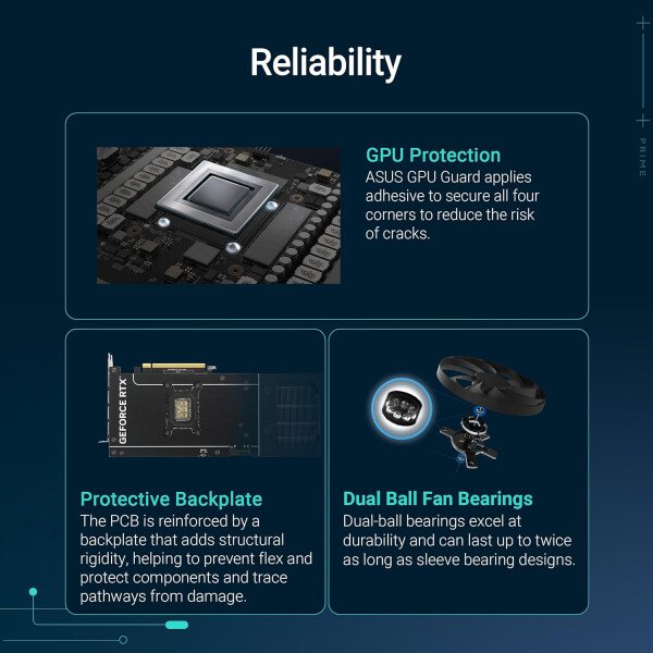 ASUS TUF Gaming GeForce RTX ™ 5070 12GB GDDR7 OC Edition Tarjeta gráfica para juegos (PCIe® 5.0, HDMI®/DP 2.1, ranura 3.125, componentes de grado militar, revestimiento protector de PCB, ventiladores - Imagen 44