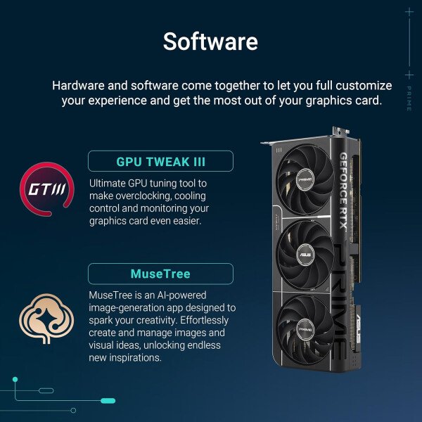 ASUS TUF Gaming GeForce RTX ™ 5070 12GB GDDR7 OC Edition Tarjeta gráfica para juegos (PCIe® 5.0, HDMI®/DP 2.1, ranura 3.125, componentes de grado militar, revestimiento protector de PCB, ventiladores - Imagen 47