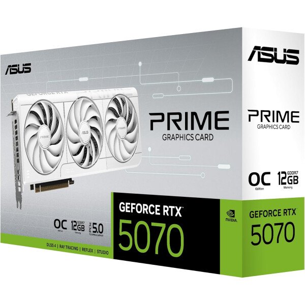 ASUS TUF Gaming GeForce RTX ™ 5070 12GB GDDR7 OC Edition Tarjeta gráfica para juegos (PCIe® 5.0, HDMI®/DP 2.1, ranura 3.125, componentes de grado militar, revestimiento protector de PCB, ventiladores - Imagen 80