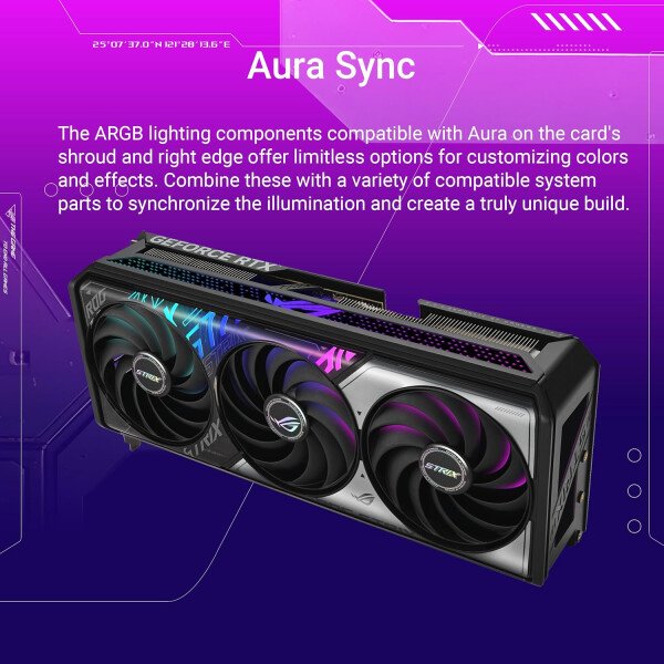 ASUS TUF Gaming GeForce RTX ™ 5070 12GB GDDR7 OC Edition Tarjeta gráfica para juegos (PCIe® 5.0, HDMI®/DP 2.1, ranura 3.125, componentes de grado militar, revestimiento protector de PCB, ventiladores - Imagen 85