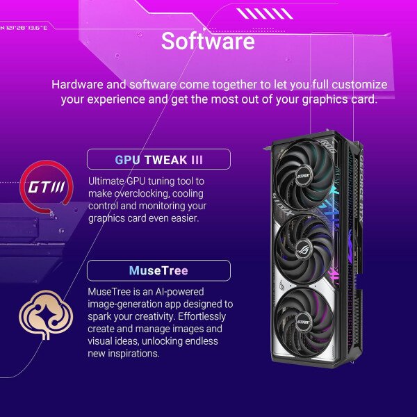 ASUS TUF Gaming GeForce RTX ™ 5070 12GB GDDR7 OC Edition Tarjeta gráfica para juegos (PCIe® 5.0, HDMI®/DP 2.1, ranura 3.125, componentes de grado militar, revestimiento protector de PCB, ventiladores - Imagen 87