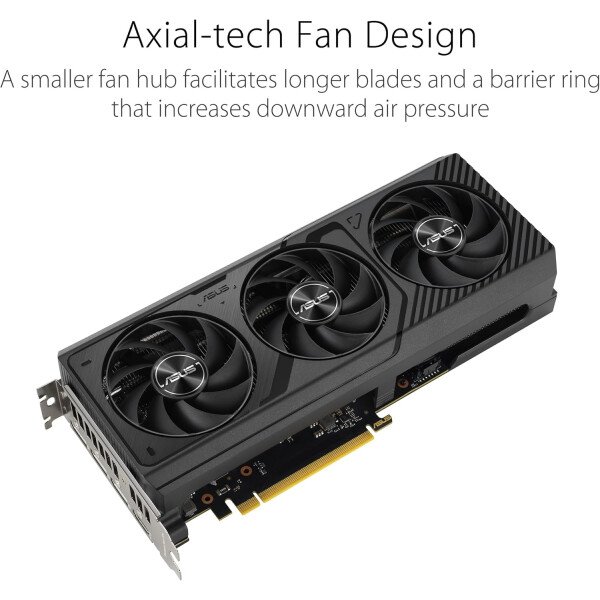 ASUS TUF Gaming GeForce RTX ™ 5070 12GB GDDR7 OC Edition Tarjeta gráfica para juegos (PCIe® 5.0, HDMI®/DP 2.1, ranura 3.125, componentes de grado militar, revestimiento protector de PCB, ventiladores - Imagen 100