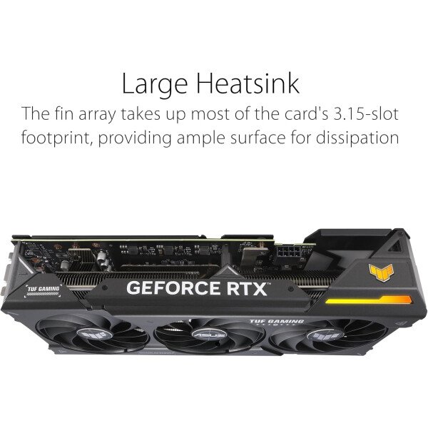 ASUS TUF Gaming GeForce RTX ™ 5070 12GB GDDR7 OC Edition Tarjeta gráfica para juegos (PCIe® 5.0, HDMI®/DP 2.1, ranura 3.125, componentes de grado militar, revestimiento protector de PCB, ventiladores - Imagen 107