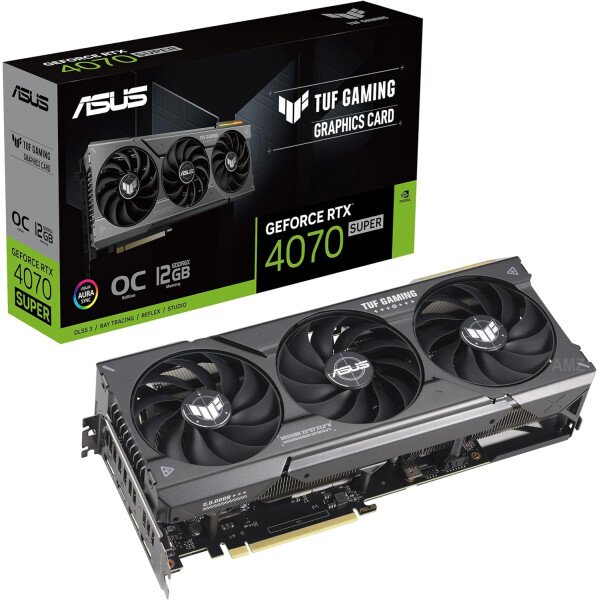 ASUS TUF Gaming GeForce RTX ™ 5070 12GB GDDR7 OC Edition Tarjeta gráfica para juegos (PCIe® 5.0, HDMI®/DP 2.1, ranura 3.125, componentes de grado militar, revestimiento protector de PCB, ventiladores - Imagen 114