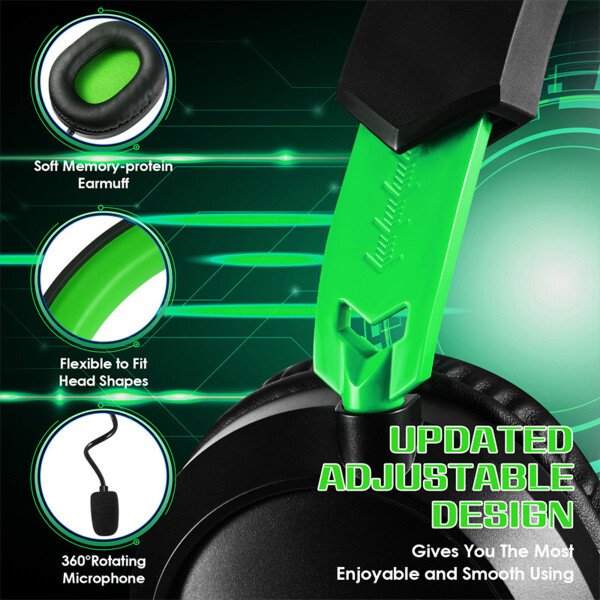 Auriculares con cable G3100 para juegos, con micrófono y cancelación de ruido, sonido estéreo, para PC, portátil y gamer. - Imagen 4